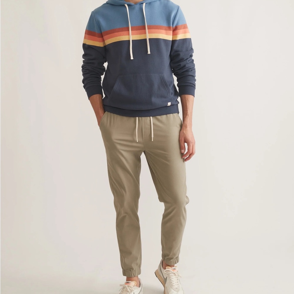 Marine Layer khaki The Saturday Jogger